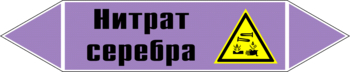 Маркировка трубопровода "нитрат серебра" (a04, пленка, 358х74 мм)" - Маркировка трубопроводов - Маркировки трубопроводов "ЩЕЛОЧЬ" - . Магазин Znakstend.ru